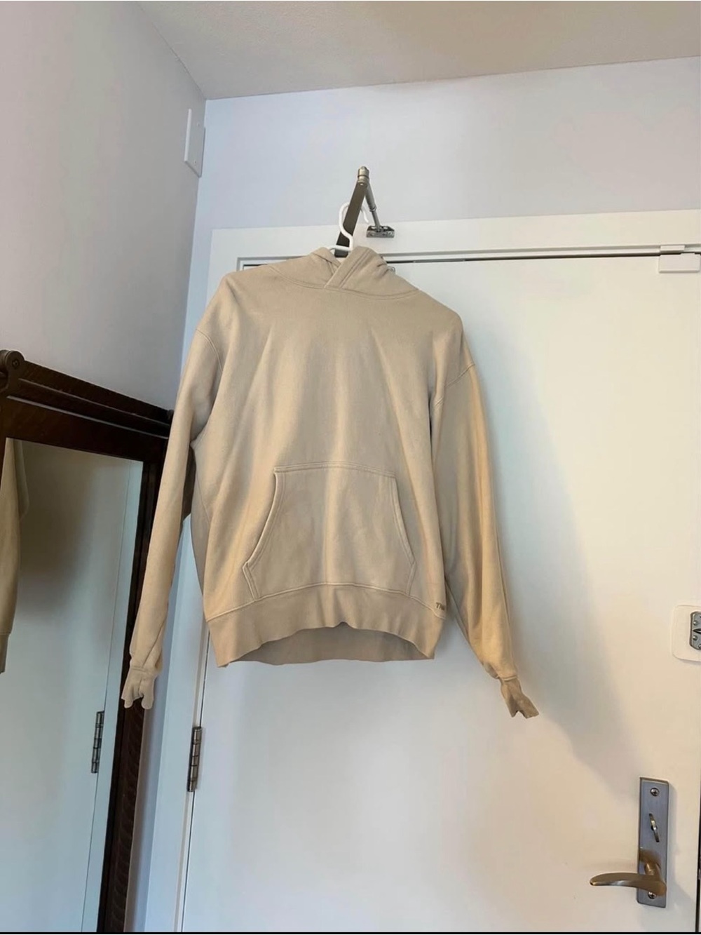 Women’s Beige Hoodie Sweater - Classic Pullover